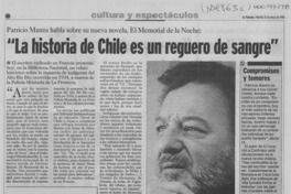 "La historia de Chile es un reguero de sangre"