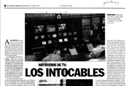 Los Intocables  [artículo].