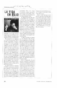 La vida en rojo  [artículo] Eugenio García-Díaz.