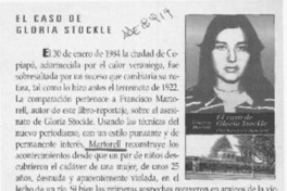 El Caso de Gloria Stockle  [artículo].