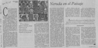 Neruda en el paisaje  [artículo] Elizabeth Neira.