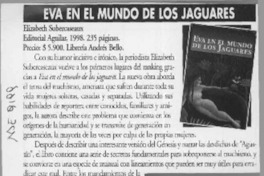 Eva en el mundo de los jaguares  [artículo] Ana María Valdivieso.
