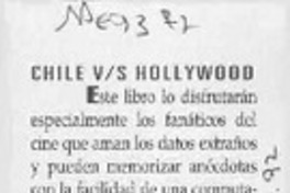 Chile vs Hollywood  [artículo].