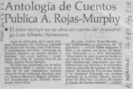 Antología de cuentos publica A. Rojas-Murphy  [artículo].