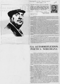 La autorreflexión poética nerudiana  [artículo] Eduardo Castro Ríos.