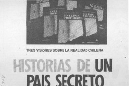 Historias de un país secreto  [artículo].