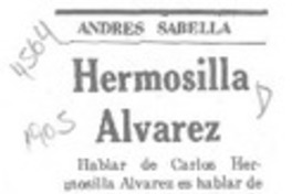 Hermosilla Alvarez