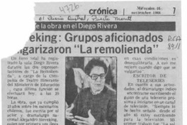 Sieveking, grupos aficionados vulgarizaron "La Remolienda"  [artículo].