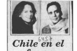 Chile en el fuego  [artículo] A. Morales.