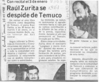 Raúl Zurita se despide de Temuco  [artículo].
