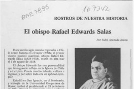 El obispo Rafael Edwards Salas  [artículo] Fidel Araneda Bravo.