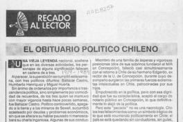 El obituario político chileno  [artículo] El Director.