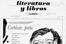 Cortázar, poeta  [artículo] Mario Benedetti.