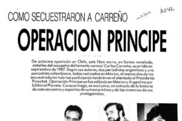 Operación Príncipe  [artículo].