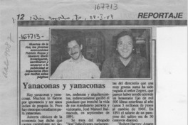 Yanaconas y yanaconas  [artículo].