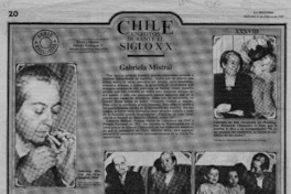 Chile en fotos durante el siglo XX  [artículo] Hernán Rodríguez V.