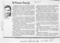 El pícaro García  [artículo] Antonio Rojas Gómez.