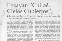 Ensayan, "Chiloé, cielos cubiertos"  [artículo].