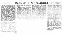 Rubén y su sombra  [artículo] Federico Tatter.