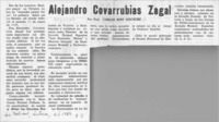 Alejandro Covarrubias Zagal