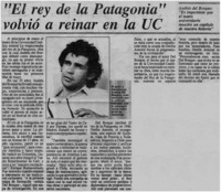 "El rey de la Patagonia" volvió a reinar en la UC
