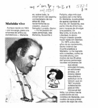 Mafalda vive  [artículo].