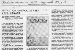 Antártica, sueños de ayer y del mañana