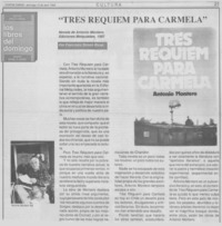 "Tres réquiem para Carmela"