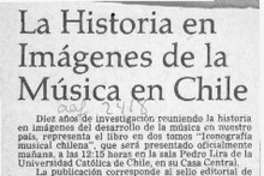 La Historia en imágenes de la música en Chile