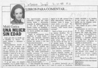 Malú Gatica una mujer sin edad  [artículo] María Teresa Herreros.