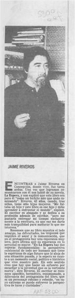 Jaime Riveros  [artículo].