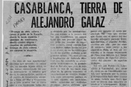 Casablanca, tierra de Alejandro Galaz  [artículo] Héctor Leiva Oyarzún.