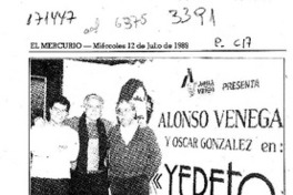 Alonso Venegas, "Yepeto" es lo más real de la obra de R. Cossa  [artículo].