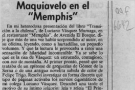 Maquiavelo en el "Memphis"