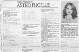 Astrid Fugellie  [artículo].