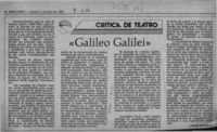 "Galileo Galilei"