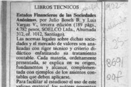 Estados financieros de las sociedades anónimas  [artículo] Osvaldo Torres-Ahumada.