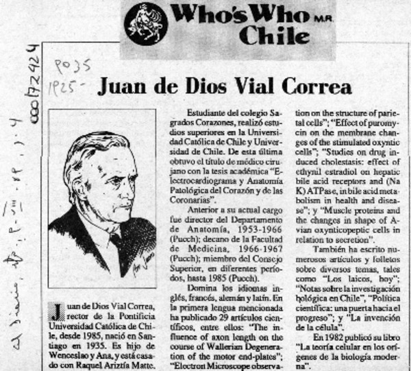 Juan de Dios Vial Correa  [artículo].