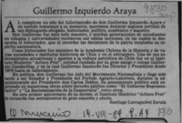 Guillermo Izquierdo Araya