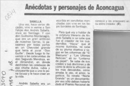 Anécdotas y personajes de Aconcagua  [artículo] R.