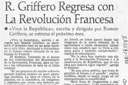 R. Griffero regresa con la revolución francesa  [artículo].