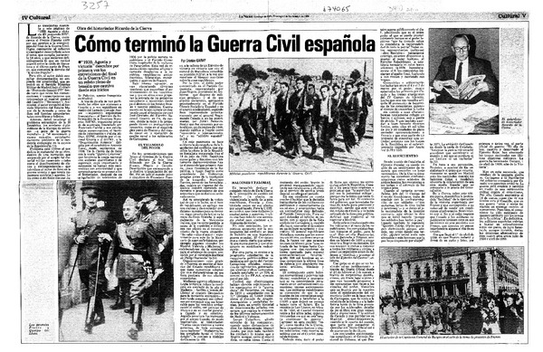 Cómo terminó la guerra civil española  [artículo] Cristián Garay.
