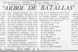 "Arbol de batallas"  [artículo] Alberto Arraño.