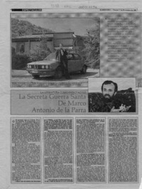 La secreta guerra santa de Marco Antonio de la Parra  [artículo] Alberto Fuguet.