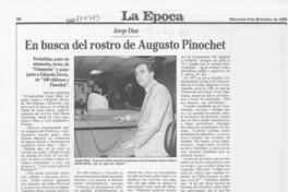 En busca del rostro de Augusto Pinochet  [artículo] Maura Brescia.