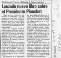 Lanzado nuevo libro sobre el Presidente Pinochet  [artículo].