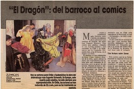 "El Dragón", del barroco al comics