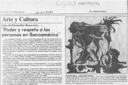"Poder y respeto a las personas en Iberoamérica"  [artículo] Sara Vial.
