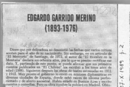 Edgardo Garrido Merino (1893-1976)  [artículo].