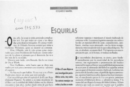 Esquirlas  [artículo] Edgardo Marín.